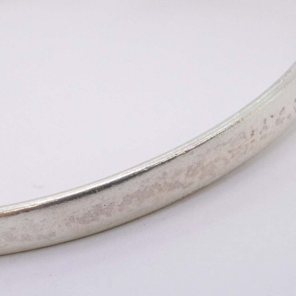 Tiffany & Co. Hook Eye Bangle, 18K Yellow Gold (KYG), Sterling Silver 925, Wo... - Picture 7 of 10
